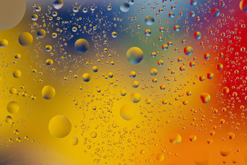 mixing water and oil backgroud