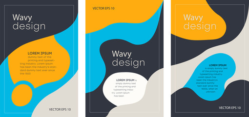 POSTER 11 A set of brashur in liquid style