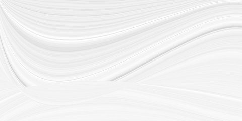 Drawing of a wave of white and gray color. Background with stains and curved lines.