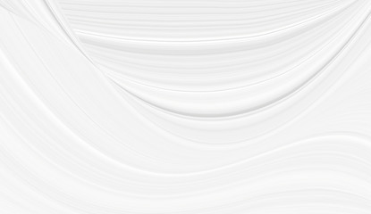Drawing of a wave of white and gray color. Background with stains and curved lines.