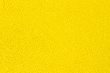 Fototapeta premium Concrete wall yellow color for texture background