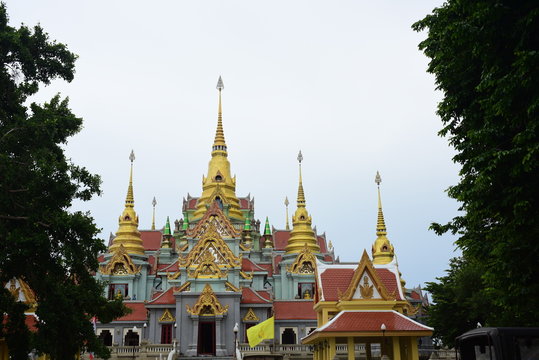  beautiful Thai temple,The beauty of temples and Buddha images of Thai religious art	