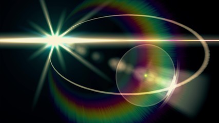 Fototapeta premium flash lights optical lens flares shiny illustration art background new natural lighting lamp rays effect colorful bright stock image