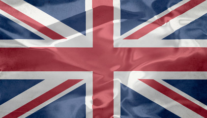 Great Britain, United Kingdom flag . The flag of England background.