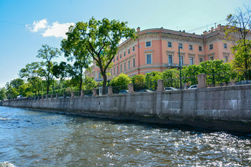 Russia, St. Petersburg Summer time scenic view