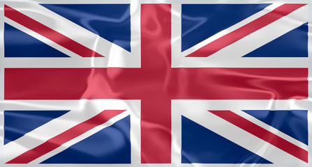 Great Britain, United Kingdom flag . The flag of England background.