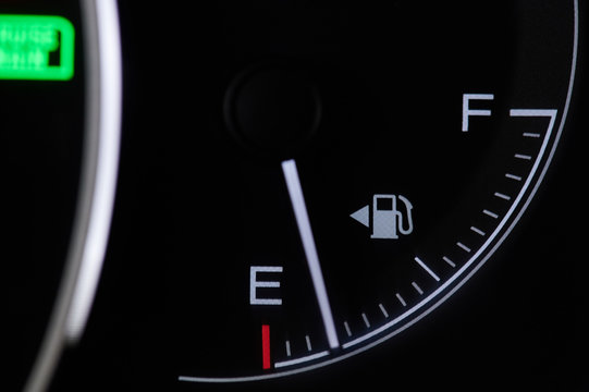 Car fuel indicator
