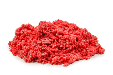 Chopped meat background.