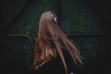 Portrait of a very beautiful girl.