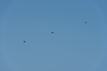 Airshow for the 70th celebration of the independence of Israel, Tel Aviv-Yafo, Israel