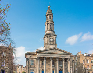 Fototapeta na wymiar Broughton St Mary's Parish Church Edinburgh Scotland