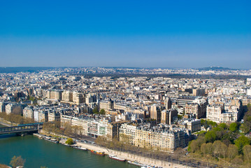 Aerial view of Paris - 265535951