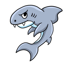 Cute Stylized Big Shark