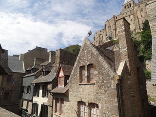 Fototapeta na wymiar Le Mont Saint Michel - Région Normandie - France