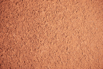 Red sand texture of tennis field