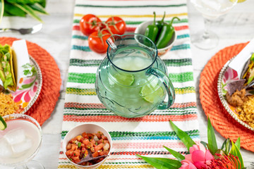 Mexican food and margaritas for Cinco de Mayo