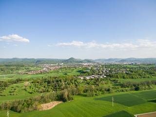 Fototapeta na wymiar Blick auf Reutlingen