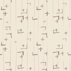 Tie Dye Japanese Geometric Artistic Seamless Pattern. Boho Tie Dye Asian Batik. Scribble Cartoon Doodle Craft Texture. Geo Wabi Sabi Decorative Kimono Print. Scribble Craft Doodle Seamless Collage