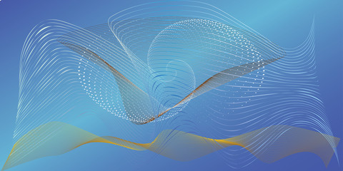 Beautiful background under water