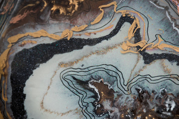 resin geode art