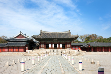 Obraz premium Changgyeonggung is the palace of the Joseon Dynasty.