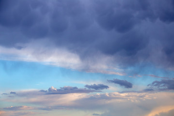 Naklejka premium Prairie Storm Clouds