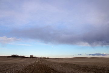 Fototapeta na wymiar Prairie Storm Clouds