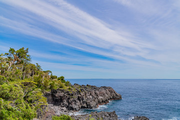 Obraz premium 静岡県伊東市 城ヶ崎海岸