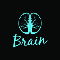 Brain logo design
