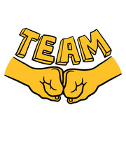 Fototapeta premium team 2 beste freunde einschlagen bro fist begrüßen paar duo boxen hand schlagen geballte faust arm hauen finger schläger schlägerei clipart comic cartoon design cool