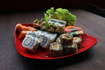 Sushi na culinária japonesa