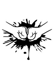 klecks bro fist tropfen spritzer farbe 2 beste freunde einschlagen begrüßen team paar duo boxen hand schlagen geballte faust arm hauen finger schläger clipart comic cartoon design cool