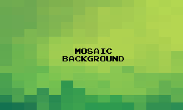 Abstract Green Grid Mosaic Background, Modern abstract illustration with triangles. Creative Design Polygonal Template mosaic with squares.