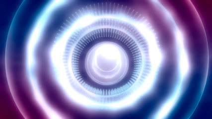 Awesome abstract blur background. Light waves. 3D rendering