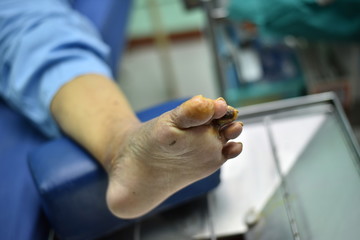 doctor working in hospital