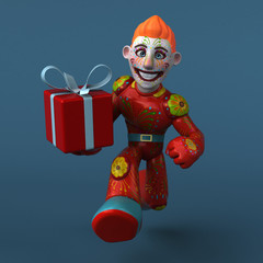 Mexican hero - 3D Illustration