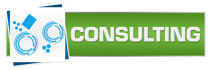 Consulting Green Blue Technology Block 
