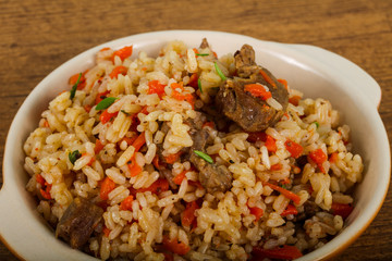 Asian rice - Plov