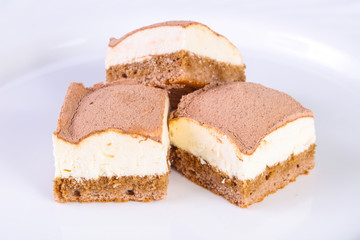 Cake with cream