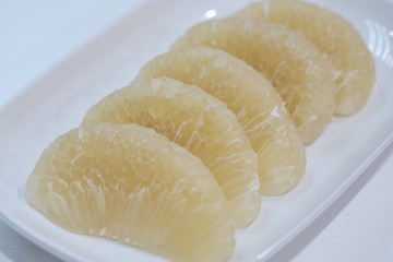Pomelo is a natural citrus fruit, native to South and Southeast Asia
