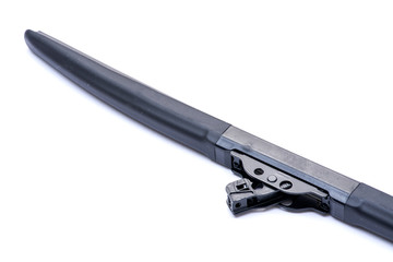Windshield Wiper for Cars isolated on white background.