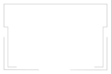 frame Icon isolated vector