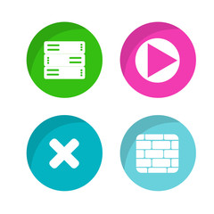 Fototapeta premium user interface icon or sign