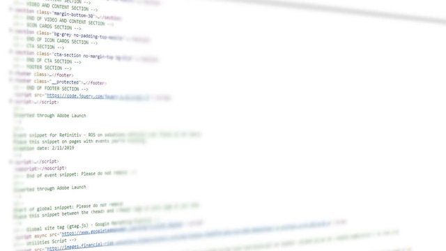 Html, Programming, Scrolling Text On The Monitor Screen