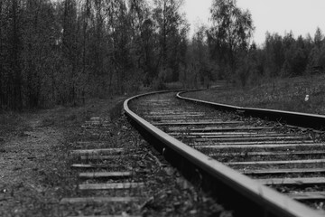 Obraz premium railway tracks