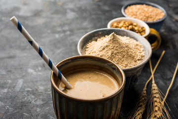 Sattu sharbat is a cooling sweet drink made in summer with roasted black chickpea flour, barley,...