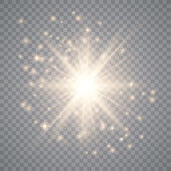 Gold Glow light effect