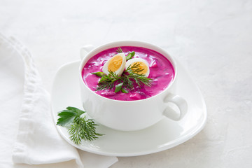 cold beetroot soup