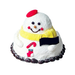 cake or christmas cakes on a background.