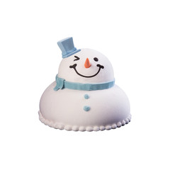 cake or christmas cakes on a background.